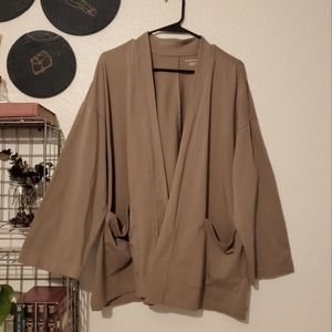 Eileen Fisher XL Taupe Cardigan